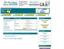 Tablet Screenshot of calendar.massagetoday.com